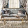 Sofa 3 chỗ phong cách hoàng gia Louis XVI