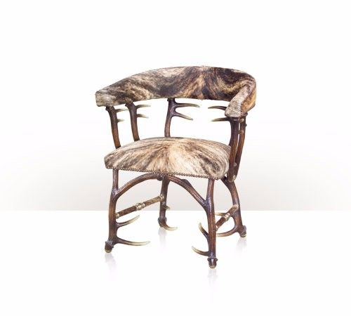 4202-029 Chair - A faux antler occasional chair