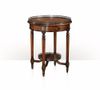 Bàn tab Classic Two-Tier Round Wooden Table 5005-161