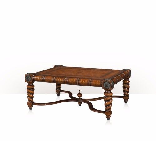 BÀN TRÀ CỔ ĐIỂN HÌNH LOUIS 16 HÌNH QUYỂN SÁCH (5100-048)