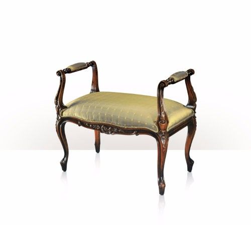 4400-150 Chair - A hand carved stool or window seat