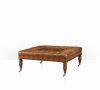 Bàn ghế đôn Square Leather Ottoman 4400-203