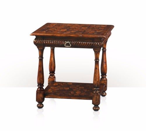Bàn trà góc cổ điển phong cách hoàng gia Anh 5000-577 ( Side Table Elizabeth's)