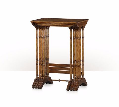 Bàn An ash burl nest of four tables 5005-618