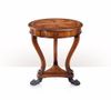 Bàn Artistic Round Wooden Table with Claw Feet 5005-228