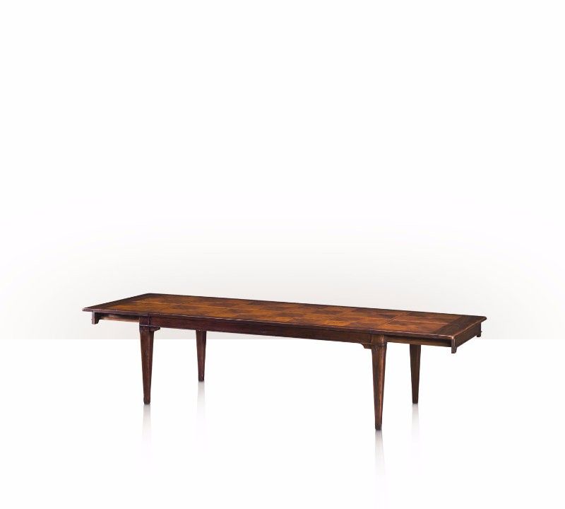 5400-134 Table - Bàn A Rustic Pull-Out Table