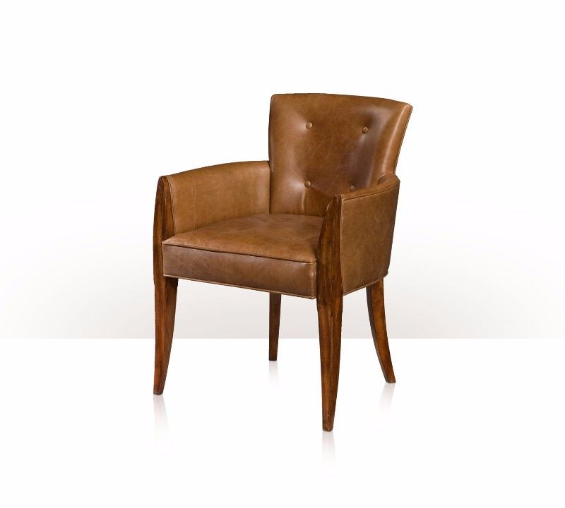 Ghế bành  Mid-Century Leather Dining Armchair(4233-112)