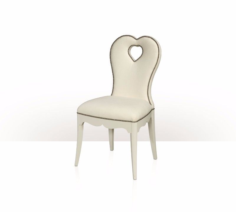 Ghế ăn cổ điển Romantic Heart-Shaped Back Chair(