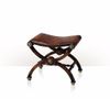 Ghế đôn Classic X-Frame Leather Stool 4400-022