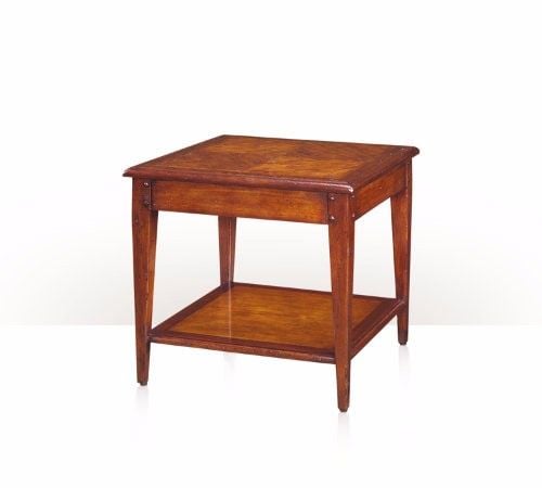 Bàn trà nhỏ vuông cổ điển kiểu Ý (5000-537)