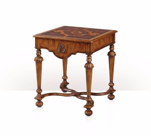 BÀN TRÀ NHỎ CỔ ĐIỂN HÌNH VUÔNG 5005-624 ( Side Table)