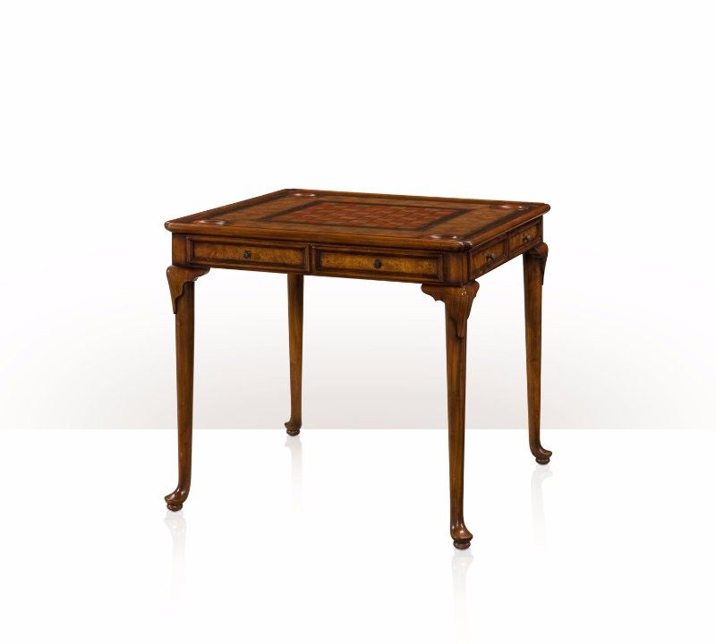 Bàn Classic Square Game Table with Cabriole Legs5205-017