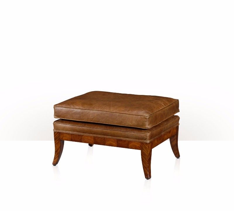 Ghế đôn Classic Leather Ottoman 4405-014