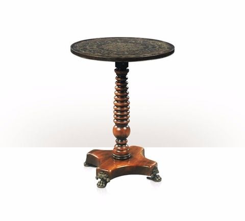 Bàn trà nhỏ tròn cổ điển Châu Âu (5000-196)
