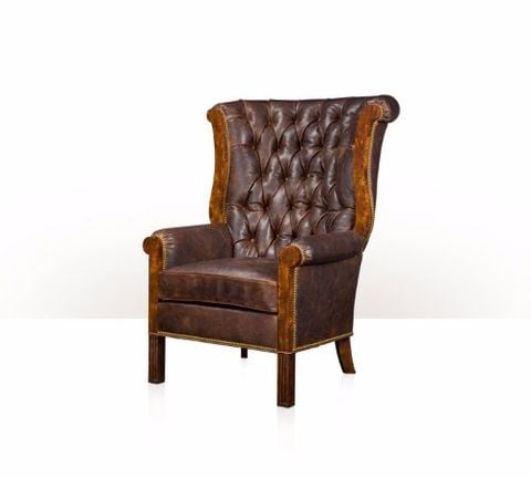 GHẾ WINGBACK BỌC DA CỔ ĐIỂN(4200-199)