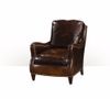 Ghế bành Chesterfield Curved Arm Leather Chair(4233-120 )