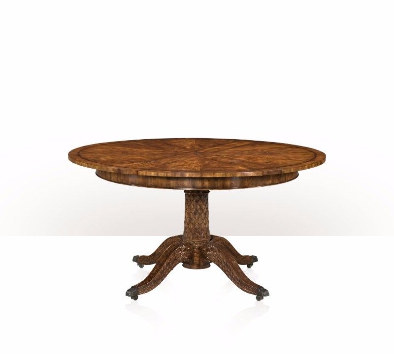 Bàn ăn cổ điển Leaf Carved Jupe (5405-203)