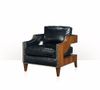Ghế Modern Leather & Wood Armchair 4200-204