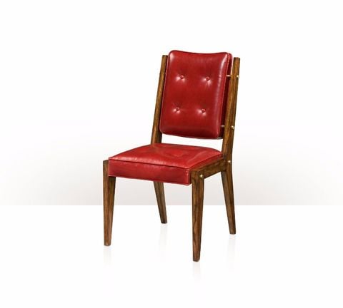Ghế ăn cổ điển  RETRO RED TUFTED DINING CHAIR(4005-023 )