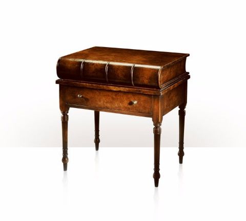 Bàn  tab A poplar burl bedside / lamp table 5005-123