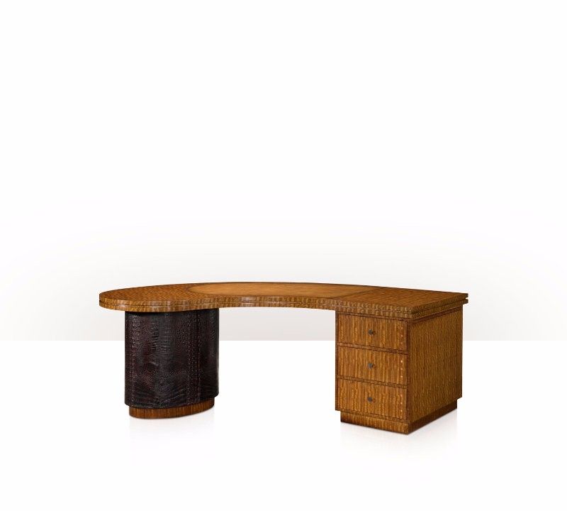 Bàn làm việc giám đốc hình bán nguyệt (7105-191)