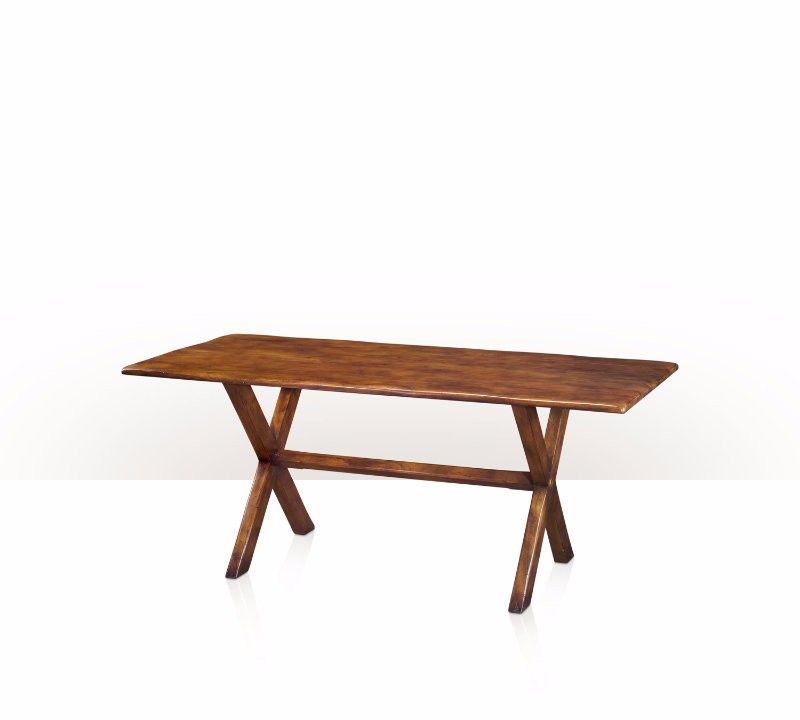 5400-129 Table - Bàn A solid babool refectory table