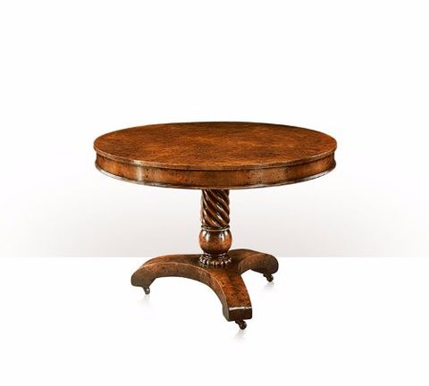 Bàn A poplar burl centre / breakfast table 5005-095