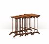 Bàn A Regency walnut nest of four tables 5000-159