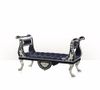 Ghế đôn Empire Silver Accent Chaise Bench 4402-045