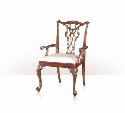 4100-502 Chair - Seated in Rococo Splendour Armchair