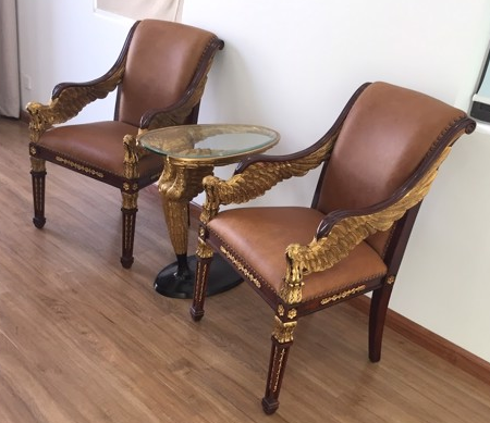 ghế ăn wing dinning side chair