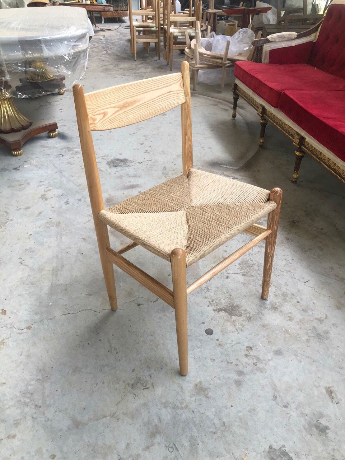 Ghế Wegner CH36 gỗ ash