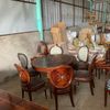 BỘ BÀN ĂN TRÒN CỔ ĐIỂN KING CHAIR