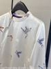 Lụa tencel thêu hồ điệp