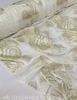 Vải Tơ Silk Hoa Vàng