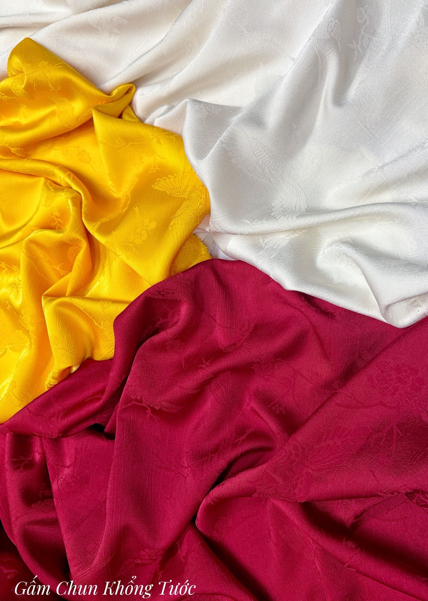 Gấm Chun Khổng Tước