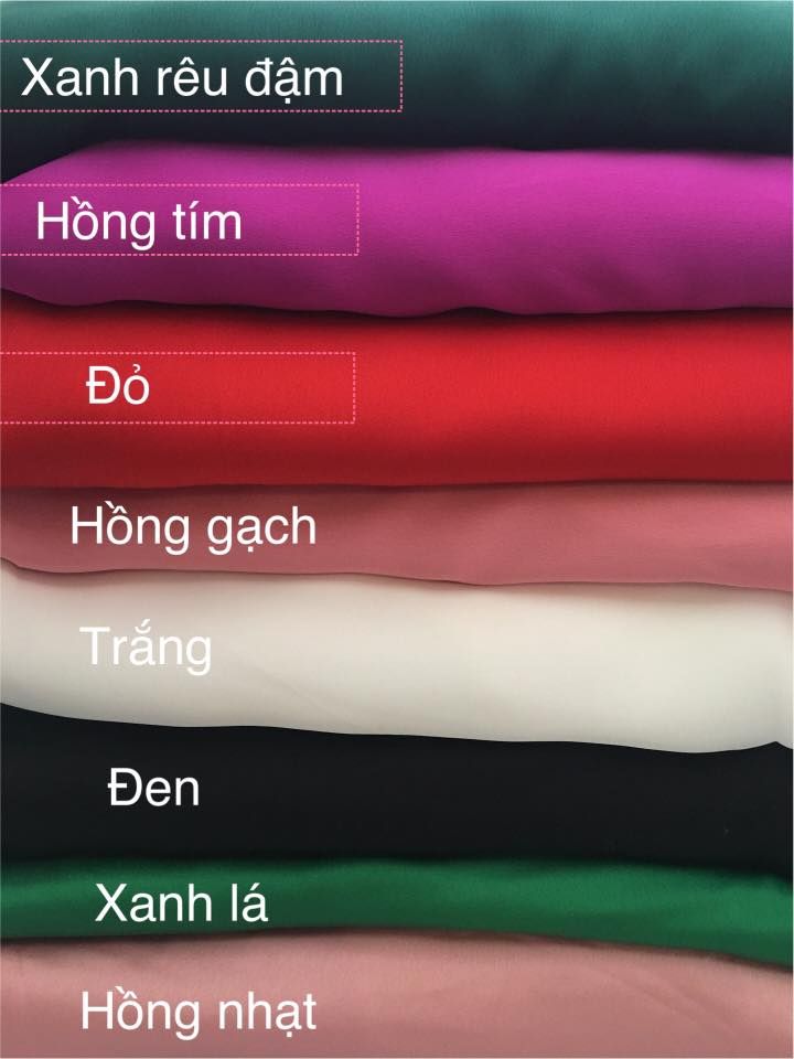 Lụa óng một màu HẾT