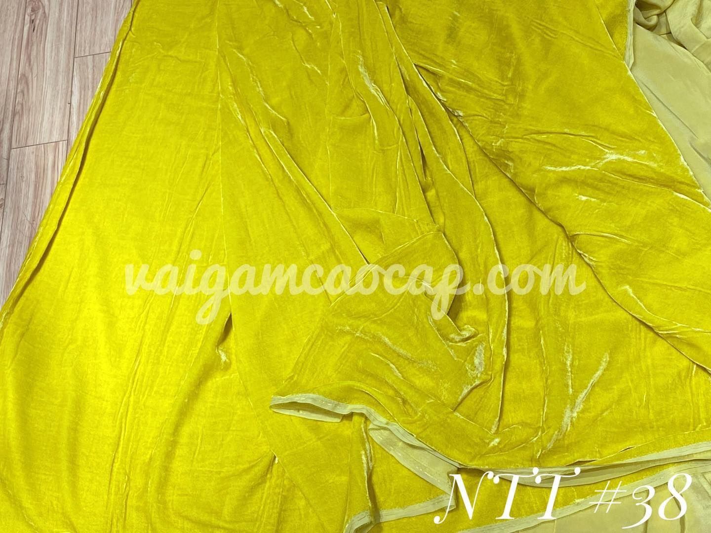 nhung tơ tằm khổ 1.4m - HẾT