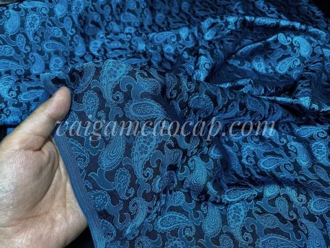  Lụa tơ tằm Việt Nam - Lông công 