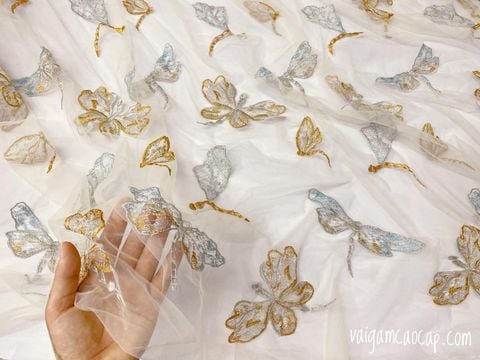  Ren thêu họa tiết- HẾT 