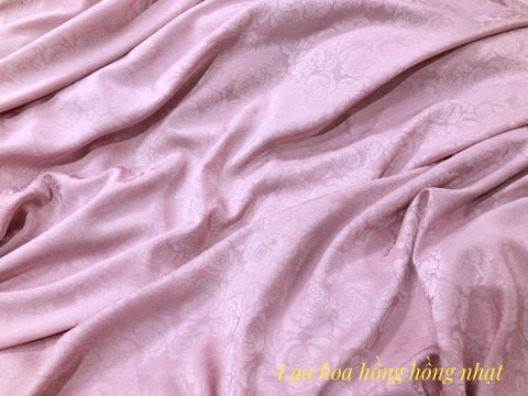  Gấm lụa hoa hồng 