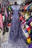 Vải Ren Nhung Đính Sequin