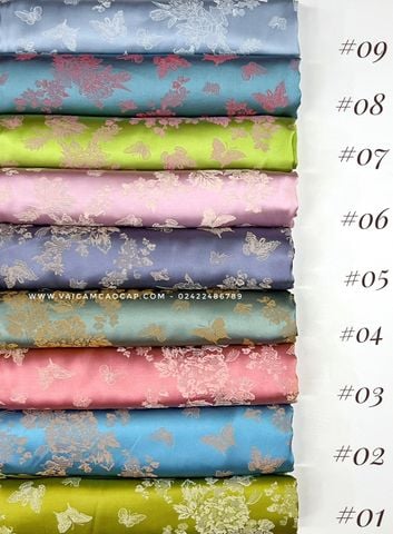  Gấm Lụa Hồ Điệp 