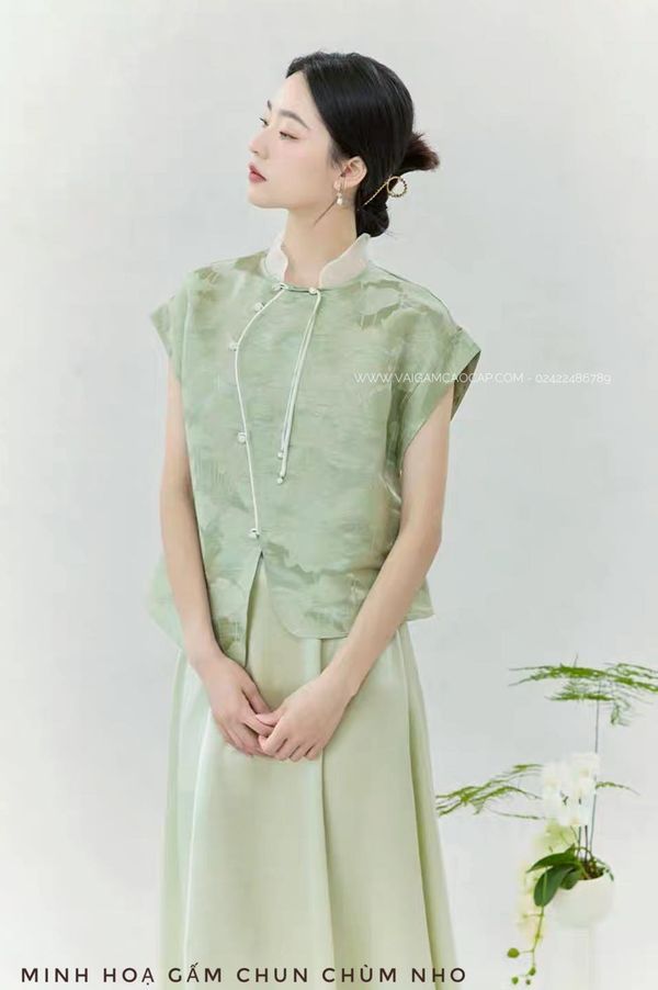 Gấm chun chùm nho