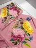 Vải Linen Thêu Tay