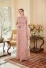 Vải Ren Nhung Đính Sequin