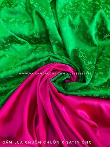  Gấm lụa chuồn chuồn 