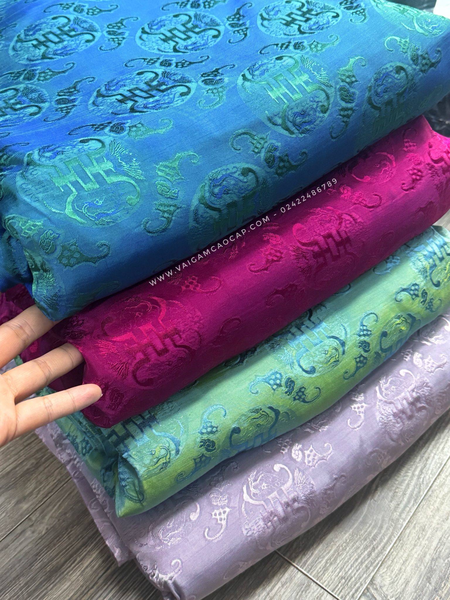 Lụa tơ tằm Việt Nam - Thọ dơi