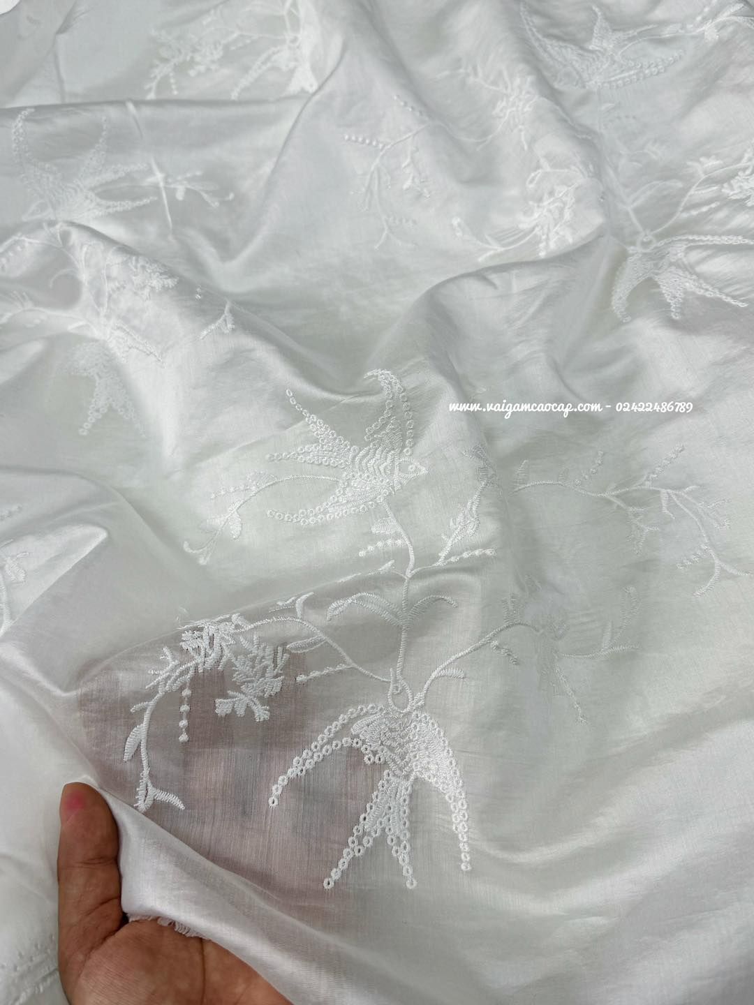 Tơ đũi thêu Chim Én - HẾT