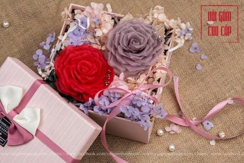  Set quà tặng hoa cài áo 